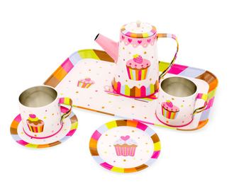 Чаен сервиз за игра 6 части Cupcake