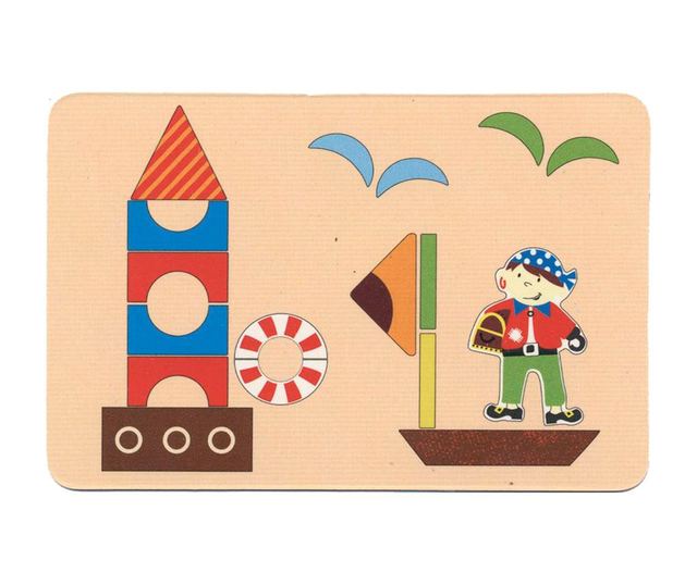 Игра тип пъзел 166 части Pirate