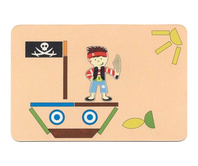 Игра тип пъзел 166 части Pirate