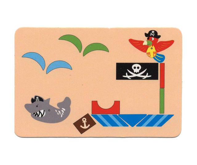 Игра тип пъзел 166 части Pirate