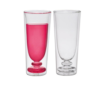 Комплект 2 чаши за коктейл Borosilicate 200 мл