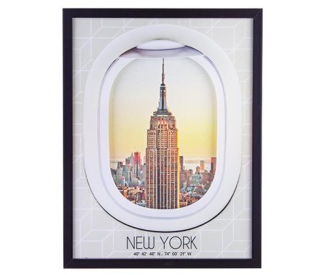 Windowed New York Kép 45x60 cm