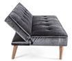 Разтегателен диван Velvet Dark Grey