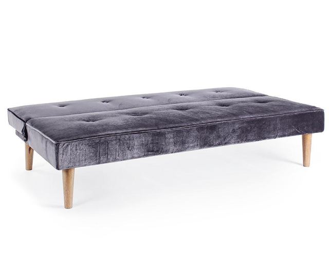 Разтегателен диван Velvet Dark Grey