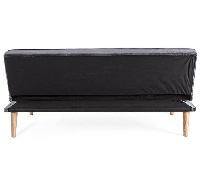 Разтегателен диван Velvet Dark Grey