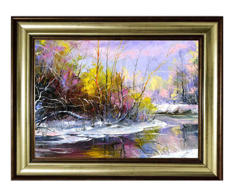 Πίνακας Frozen River 40x50 cm