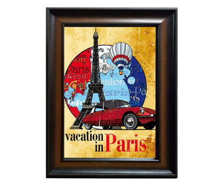 Slika Vacantion in Paris 40x50 cm