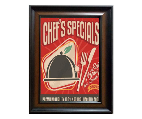 Tablou Chefs Specials 40x50 cm