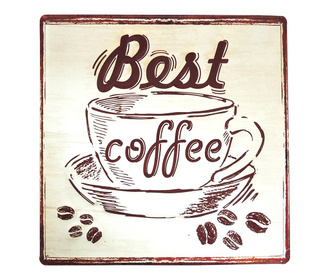 Stenska dekoracija Best Coffee