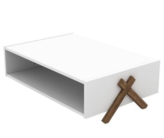 Stolić za kavu Kipp Walnut White