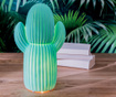 Nočna svetilka Cactus Turquoise