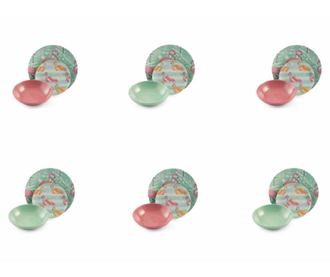 Сервиз за хранене 18 части Flamingo