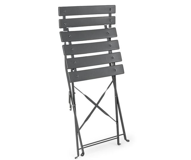Комплект маса и 2 стола за екстериор Anvers Charcoal