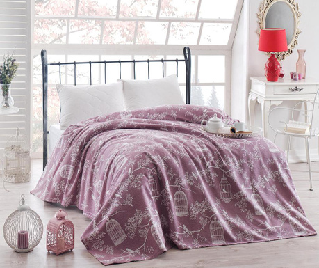Κουβέρτα Pique Samyeli Lilac
