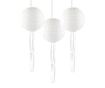 Комплект 3 абажура Decadent Blanc