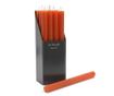 Комплект 12 свещи Dario Orange