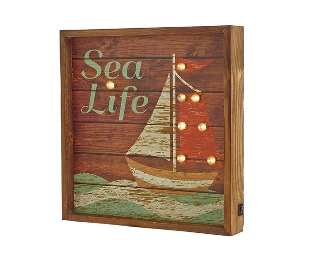 Светеща стенна декорация Sea Life