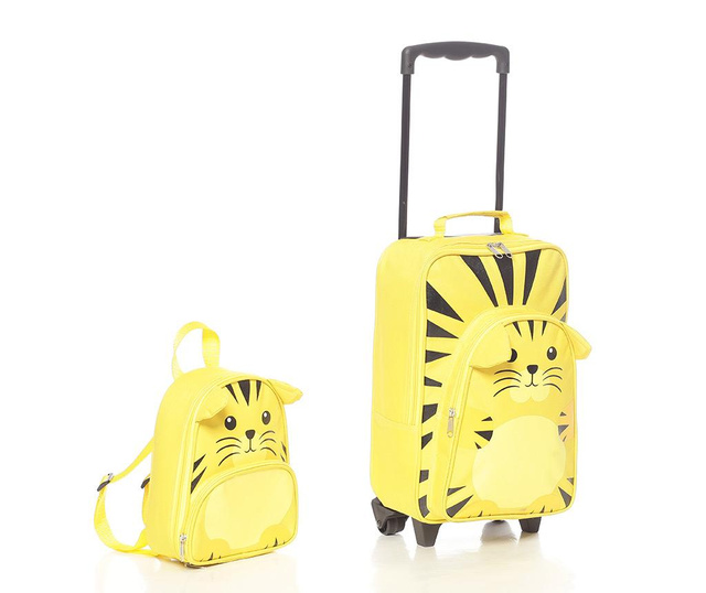 Set putna torba s  kotačićima i dječji ruksak Tiger