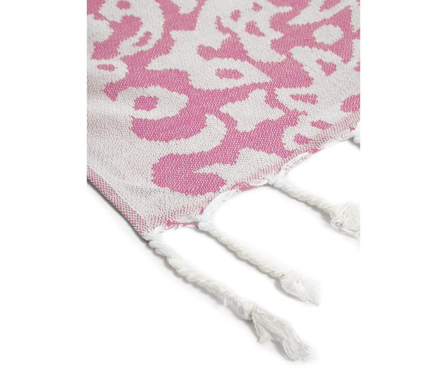 Kopalniška brisača Peshtemal Camelia Pink 100x165 cm