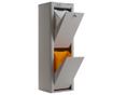 Шкафче за разделно изхвърляне Cubek Two Grey 40 L
