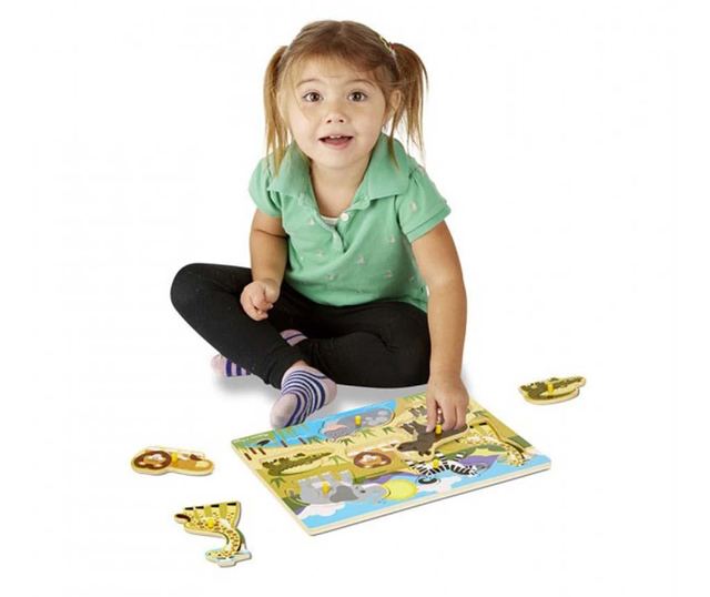 Игра тип пъзел 8 части Safari