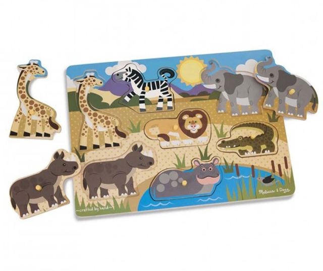 Игра тип пъзел 8 части Safari