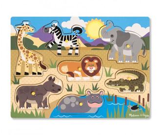 Игра тип пъзел 8 части Safari