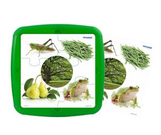 Пъзел 6 части с поставка Green Elements