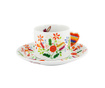 Set šalica za čaj i tanjurić Vila Colorful Happy