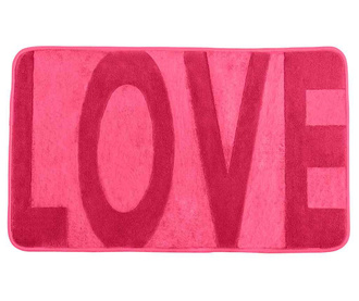 Covoras de baie Love Pink 50x80 cm