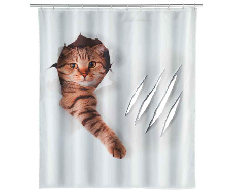 Κουρτίνα ντους Cute Cat 180x200 cm