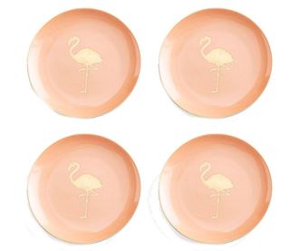 Сервиз 4 чинийки Flamingo