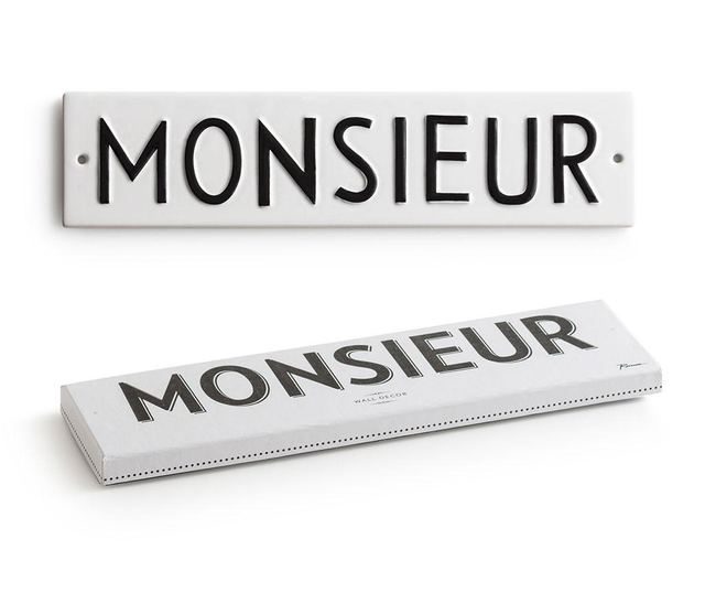 Декорация за врата Monsieur