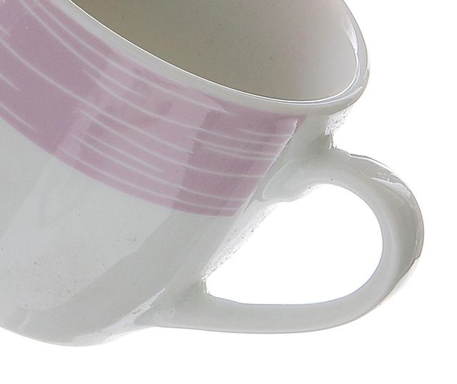Сервиз 6 чашки и 6 чинийки Coffee Sarah Liliac