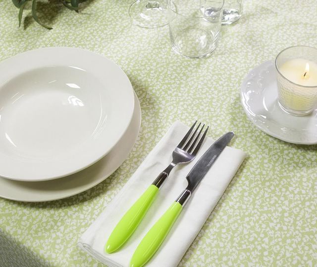 Комплект прибори за хранене 24 части Green Madie