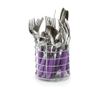 Комплект прибори за хранене 24 части Lilac Madie