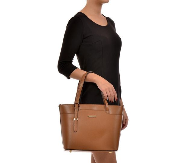 Дамска чанта Pricilla Cognac