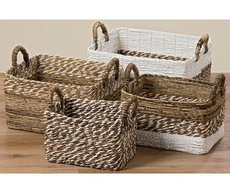 Set 4 košar Giulia Rectangular