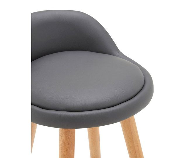 Barski stol Normann Grey