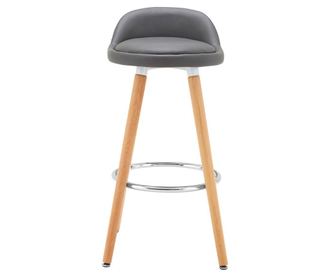 Barski stol Normann Grey