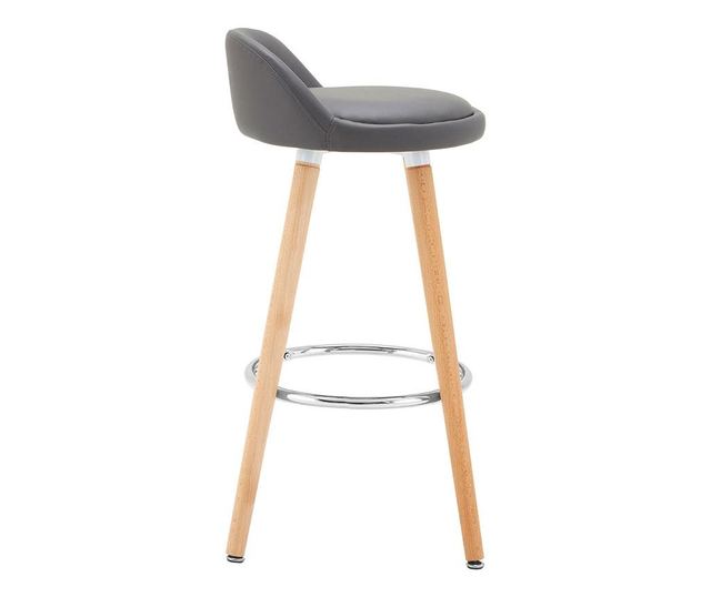 Barski stol Normann Grey