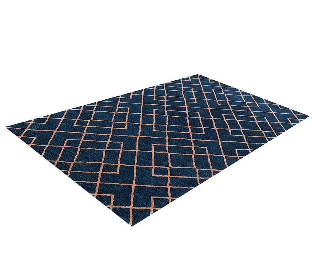 Covor Bakero, Highway Dark Blue, 122x183 cm, albastru inchis - 3