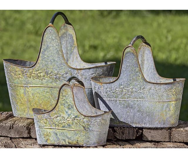 Set 3 cvetličnih korit Olive