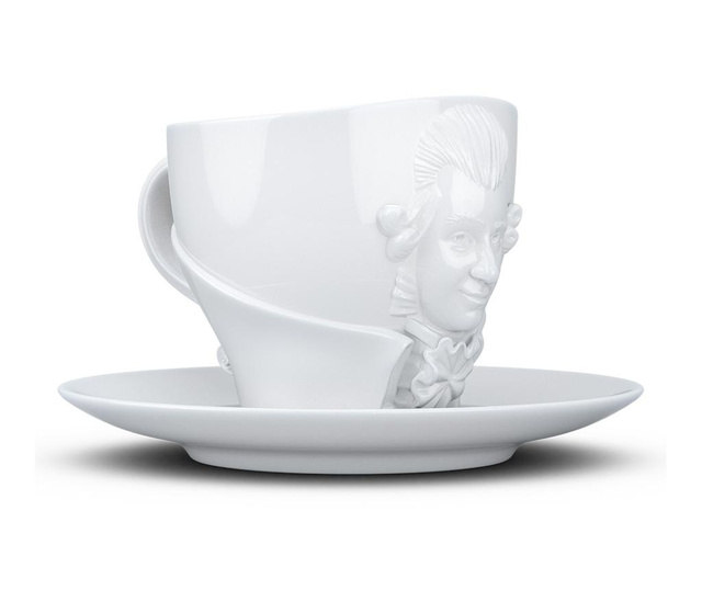 Wolfgang Amadeus Mozart Csésze és kistányér