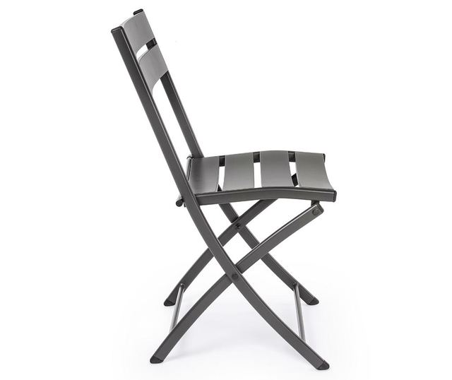 Zložljiv vrtni stol Mistral Charcoal