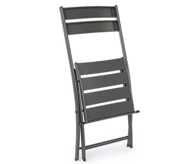 Zložljiv vrtni stol Mistral Charcoal