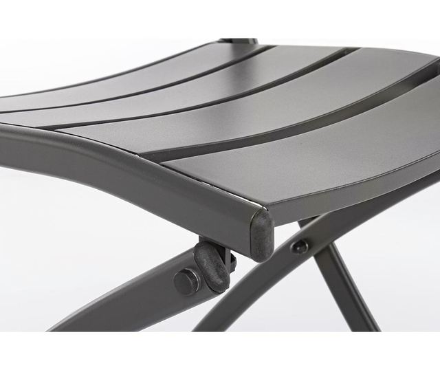 Zložljiv vrtni stol Mistral Charcoal