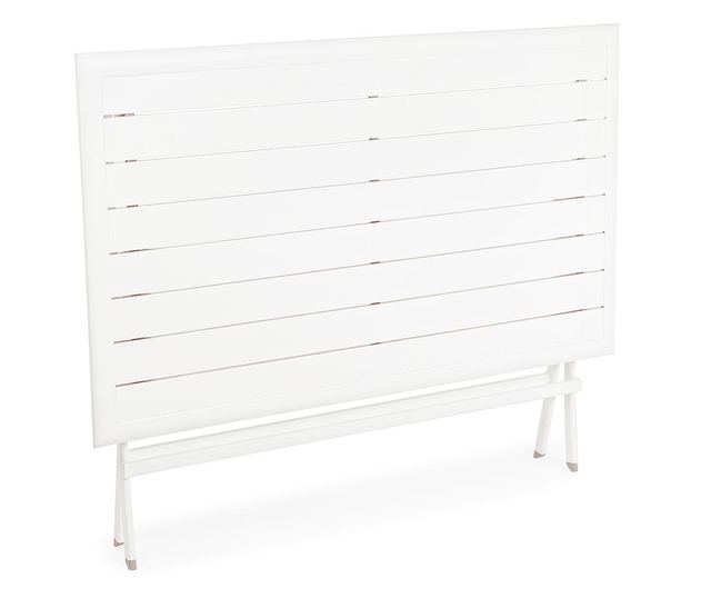 Zložljiva vrtna miza Mistral White
