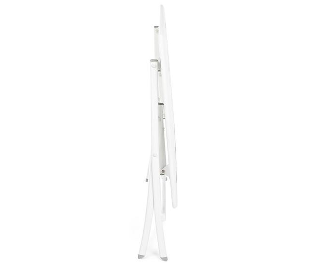 Zložljiva vrtna miza Mistral White