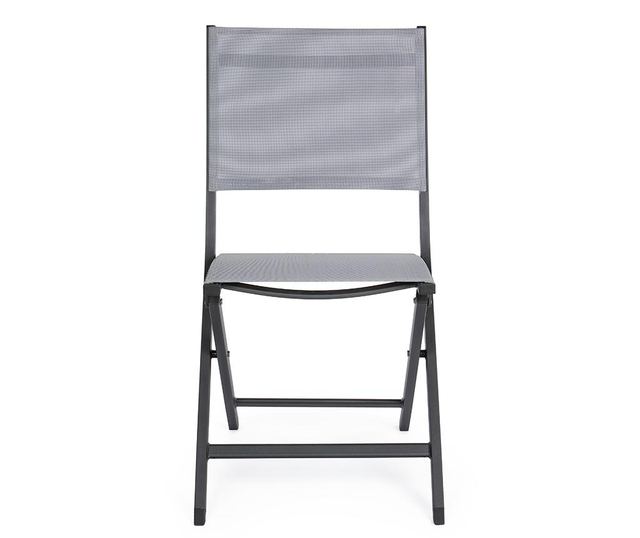 Zložljiv vrtni stol Elin Charcoal